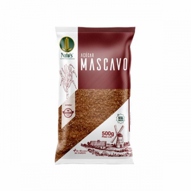 NATUS - ACUCAR MASCAVO 500G