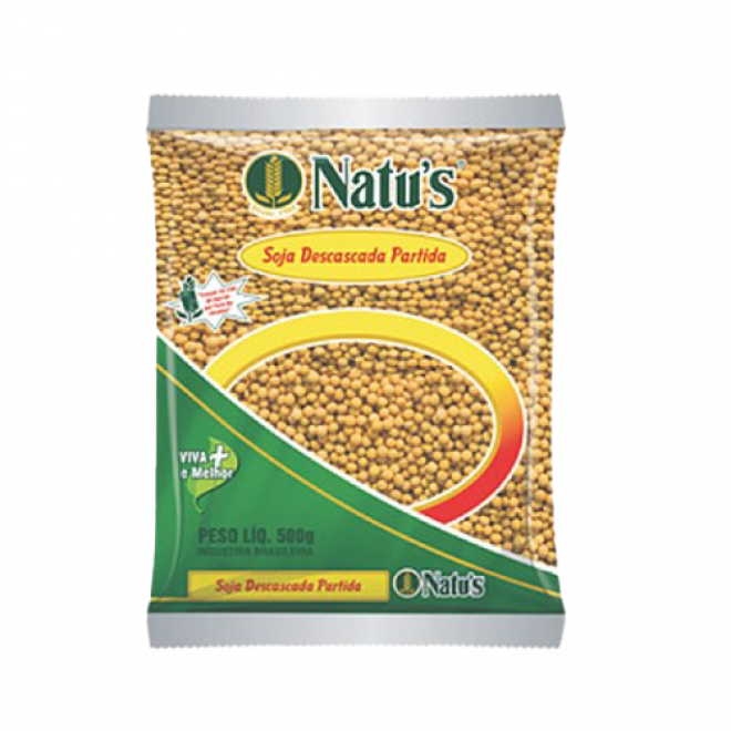 NATUS - SOJA DESCASCADA PARTIDA 500G
