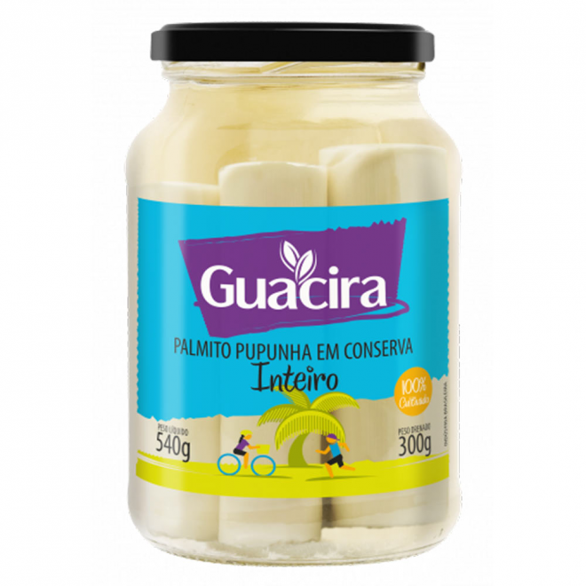PALMITO GUACIRA 300G INTEIRO