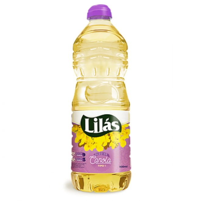 OLEO DE CANOLA LILAS 900ML