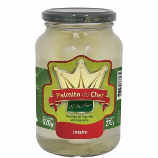 PALMITO DO CHEF 270G INTEIRO