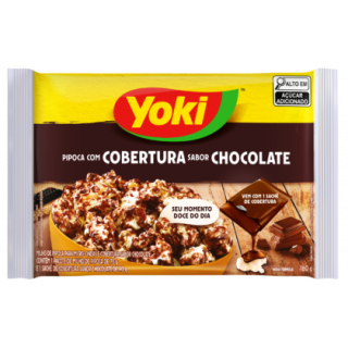 YOKI POPCORN COBERTURA 160G CHOCOLATE