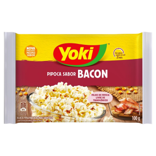 YOKI POP CORN 100G BACON