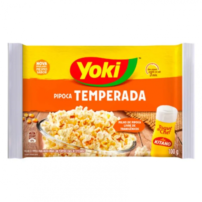 YOKI POP CORN 100G TOQUE CHEF