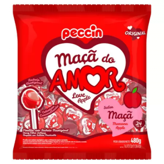 PIRULITO PECCIN 480G MACA AMOR