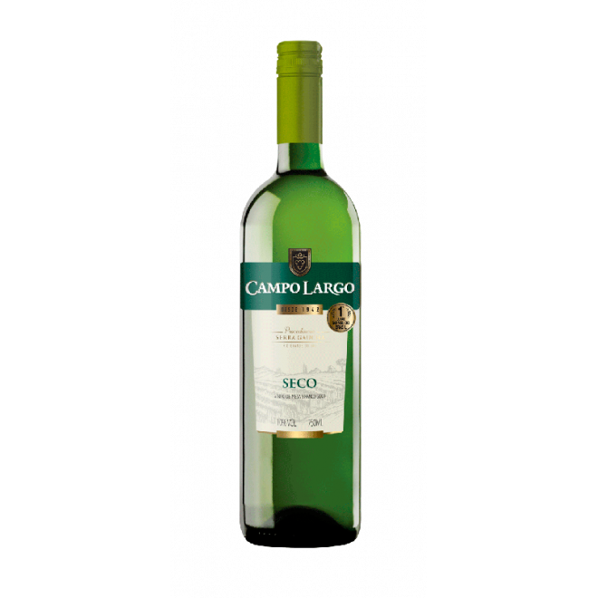 VINHO CAMPO LARGO 750ML BRANCO SECO
