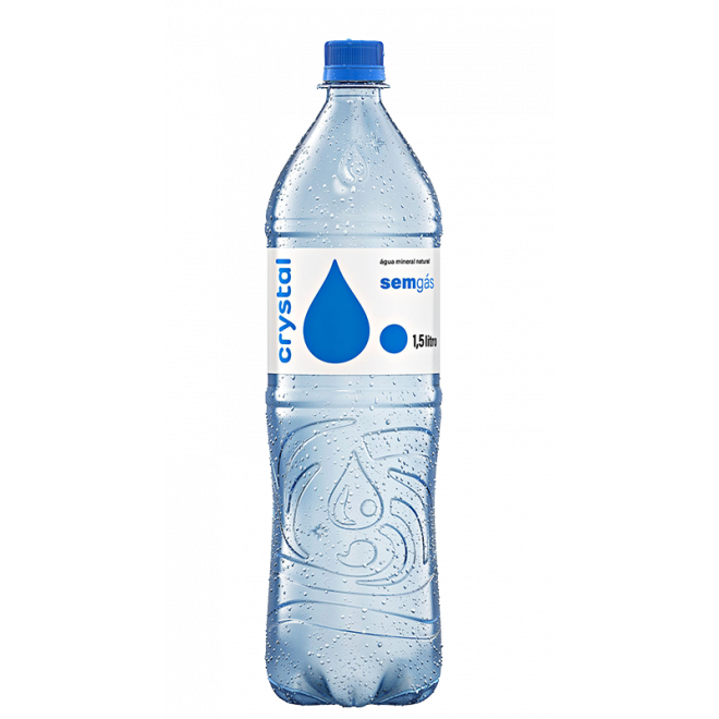AGUA MIN CRYSTAL 1,5LT S/GAS
