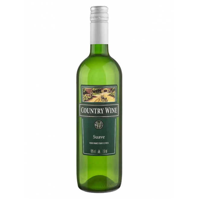 VINHO COUNTRY WINE 750ML BRANCO SUAVE