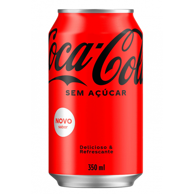 REFRIG COCA COLA 350ML SEM ACUCAR
