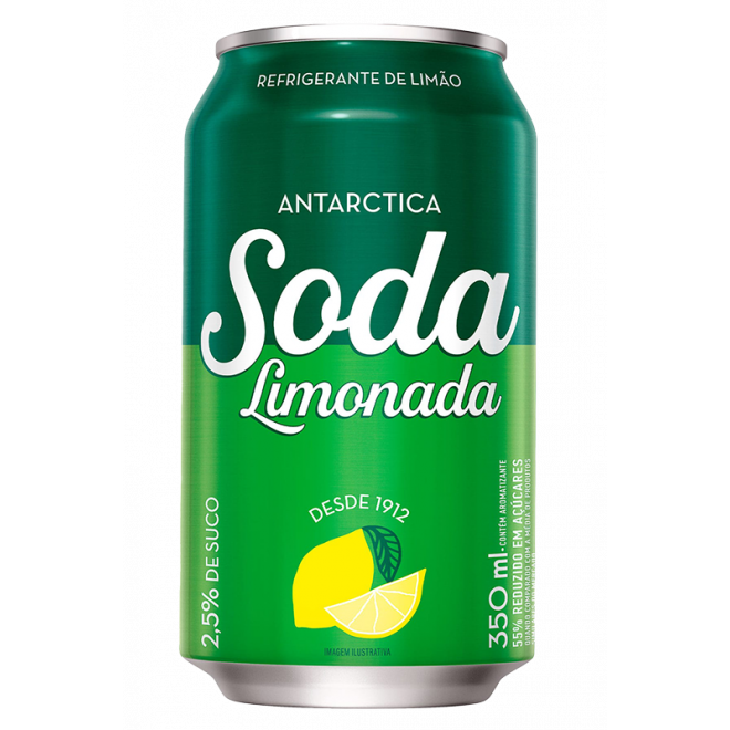 REFRIG ANTARCTICA LATA SODA 350ML