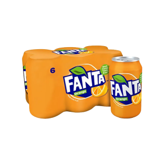 REFRIG FANTA LATA LARANJA 350ML CX C/6