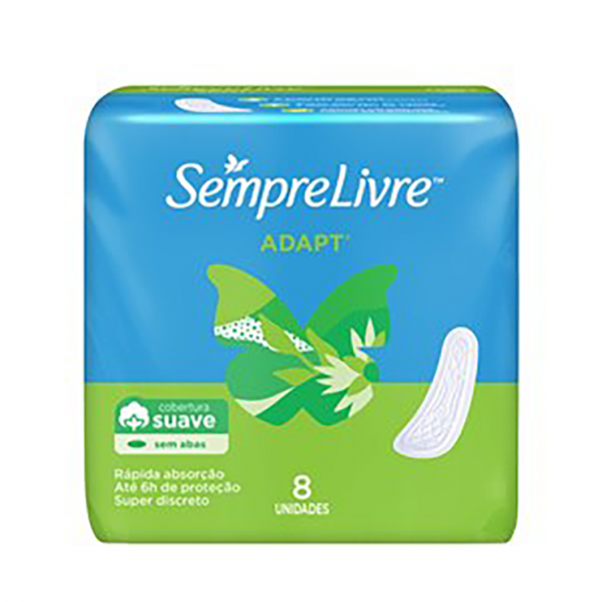 ABS SEMPRE LIVRE ADAPT MAX S/A SUAVE 8UN