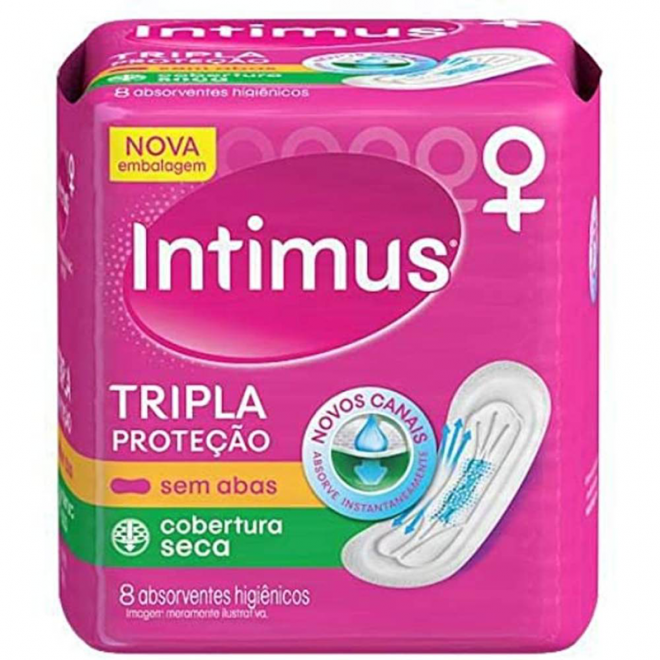 ABS INTIMUS GEL NORMAL 8UN S/ABAS SECA