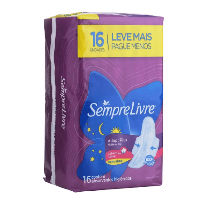 ABS SEMPRE LIVRE NOTURNO C/ABAS SUAVE LV16PG14