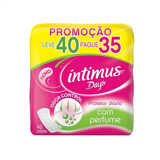 ABS INTIMUS DAYS S/ABAS LV40PG30 PERFUMADO