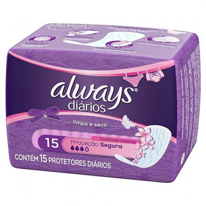 ABS ALWAYS PROTETOR DIARIO 15UND C/PERFUME