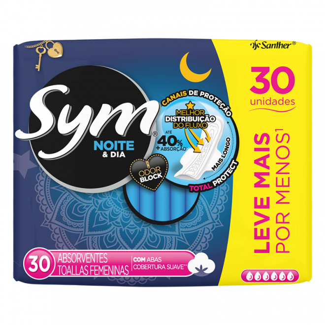 ABS SYM NOITE E DIA C/A 30UND SUAVE