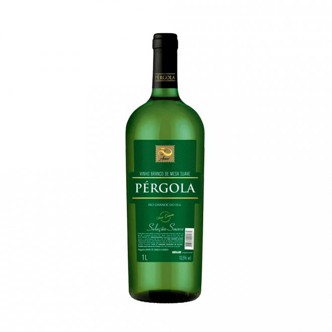 VINHO PERGOLA 1LT BRANCO SUAVE