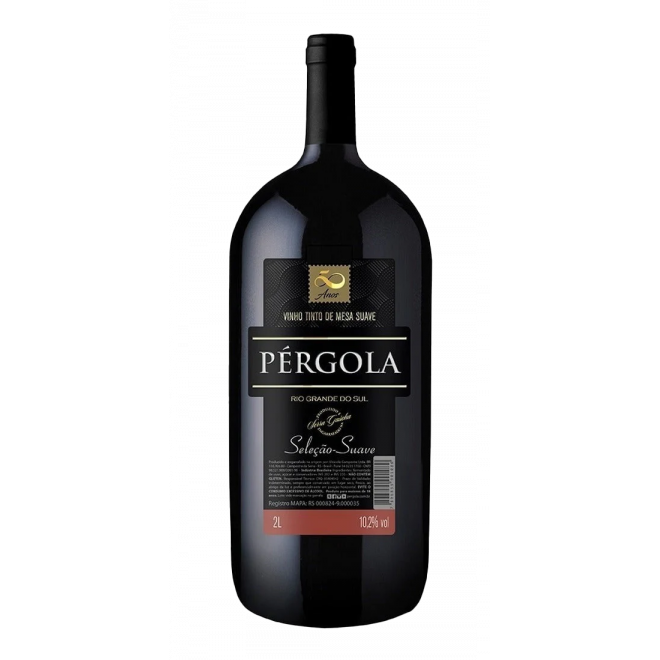VINHO PERGOLA 2LT TINTO SUAVE