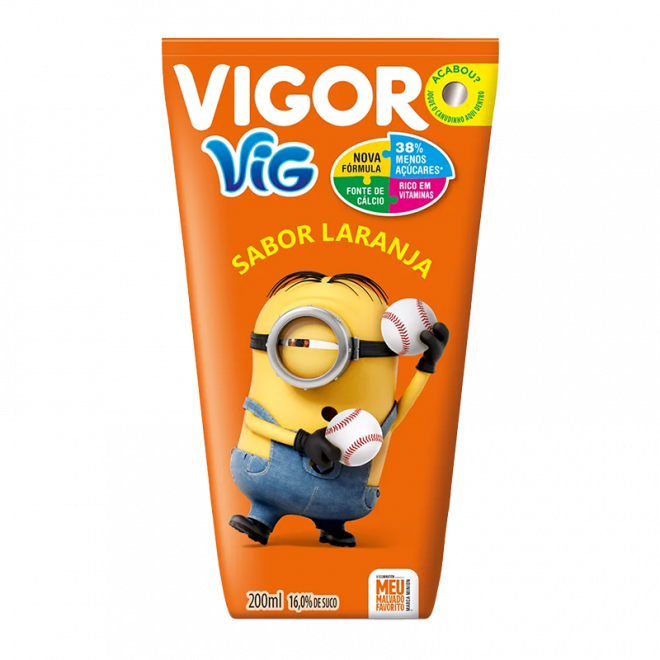 SUCO VIGOR 200ML LARANJA