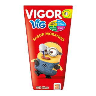 SUCO VIGOR 200ML MORANGO