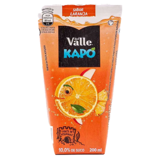 SUCO KAPO 200ML LARANJA