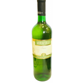 VINHO MIRACOLO 750ML BRANCO SUAVE