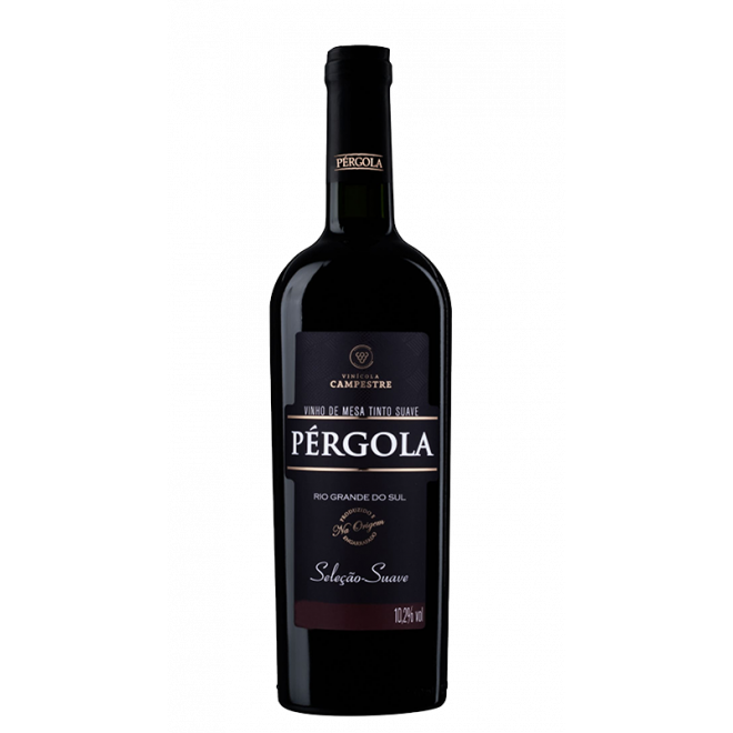 VINHO PERGOLA 750ML TINTO SUAVE