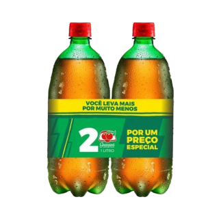 REFRIG ANTARCTICA 1LT GUARANA PACK C/2