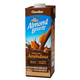 ALIMENTO C/ AMENDOAS ALMOND BREEZE 1L CHOCOLATE