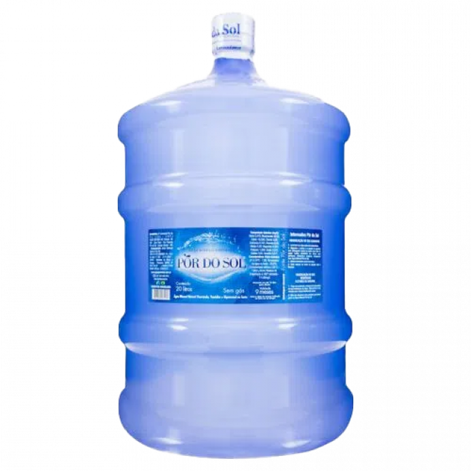 AGUA MIN POR DO SOL 20LTS S/GAS