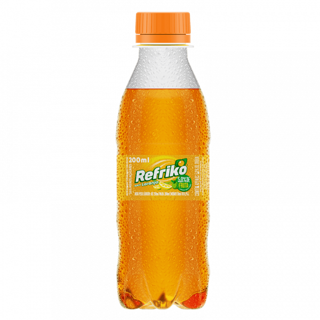 REFRIG REFRIKO 200ML LARANJA