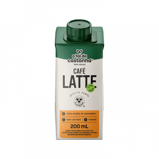 CAFE LATTE TAL DA CASTANHA 200ML