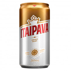 CERVEJA ITAIPAVA LT 269ML