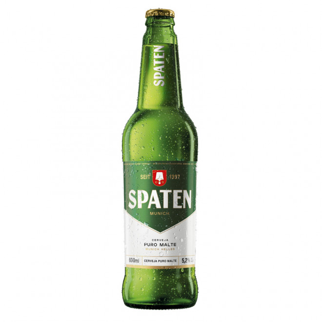 CERVEJA SPATEN GARRAFA 600ML