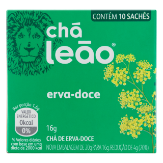 CHA LEAO 16G ERVA DOCE