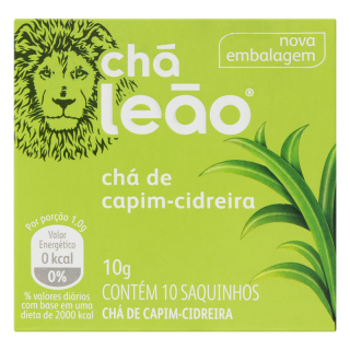 CHA LEAO 10G CAPIM CIDREIRA