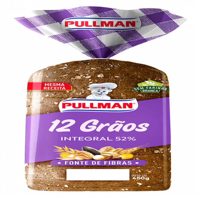 PULLMAN PAO 450G INTEGRAL 12GRAOS
