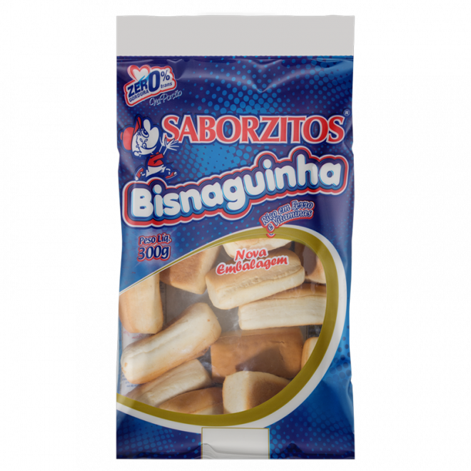 PAO SABORZITOS BISNAGUINHA 300G