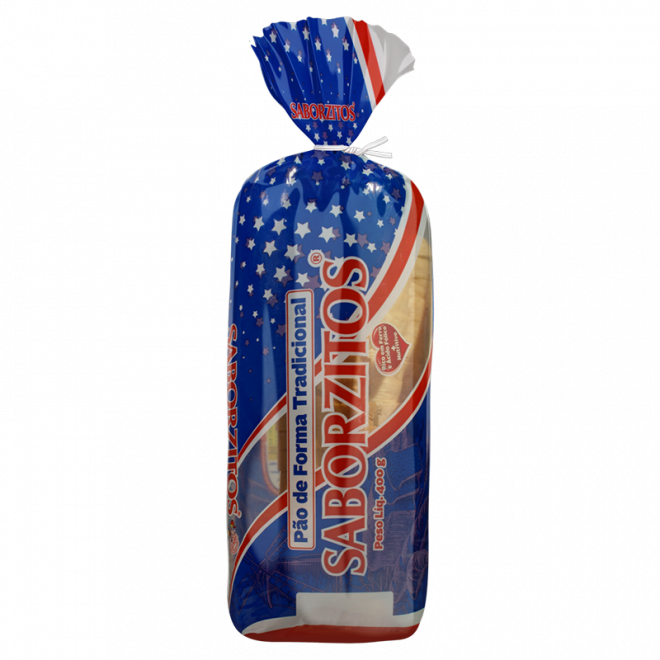 PAO SABORZITOS FORMA TRADICIONAL 400G