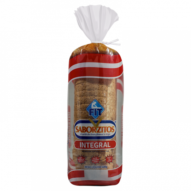 PAO SABORZITOS INTEGRAL FIT 400G