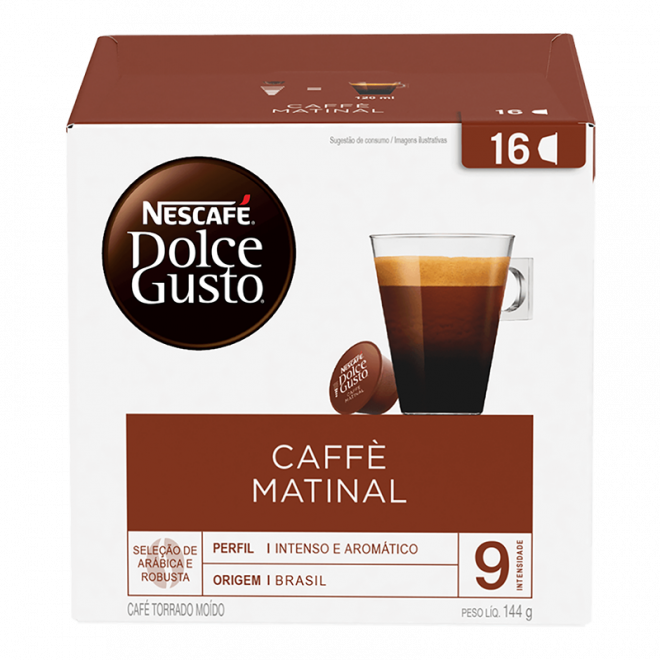 NESCAFE DOLCE GUSTO 16CAP 144G CAFFE MATINAL
