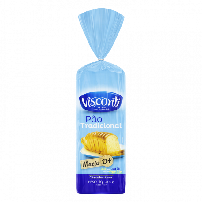VISCONTI PAO FORMA TRADICIONAL 400G