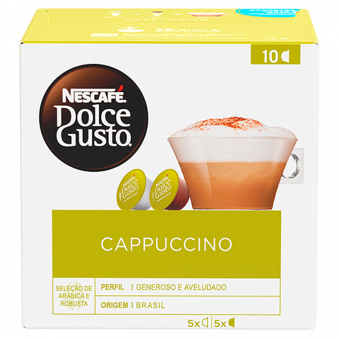 NESCAFE DOLCE GUSTO 10CAP 117G CAPPUCCINO