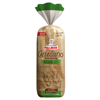 PULLMAN PAO 500G ARTESANO INTEGRAL