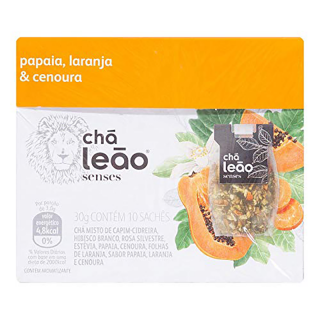 CHA LEAO SENSE 30G PAPAIA LARANJA CENOURA