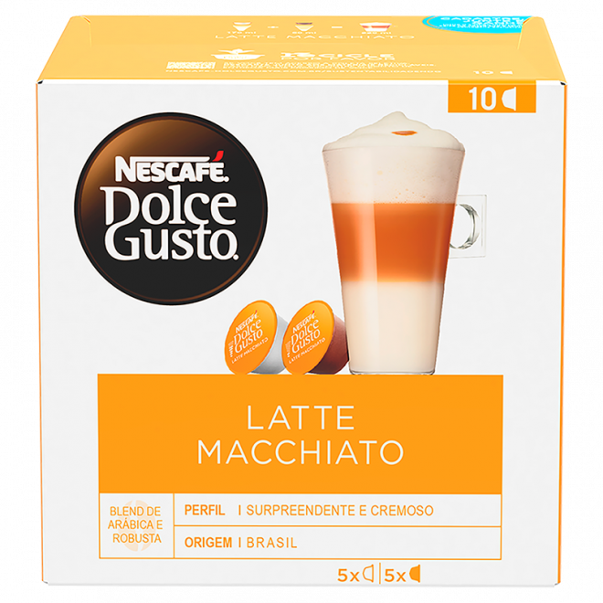 NESCAFE DOLCE GUSTO 10CAP 112,5G LATTE MACHIATO