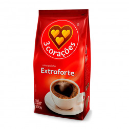 CAFE 3 CORACOES 500G EXTRA FORTE