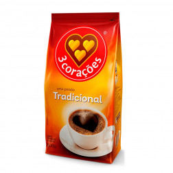 CAFE 3 CORACOES 500G TRADICIONAL