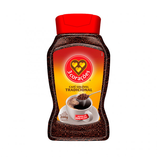 CAFE 3 CORACOES VD 200G TRADICIONAL